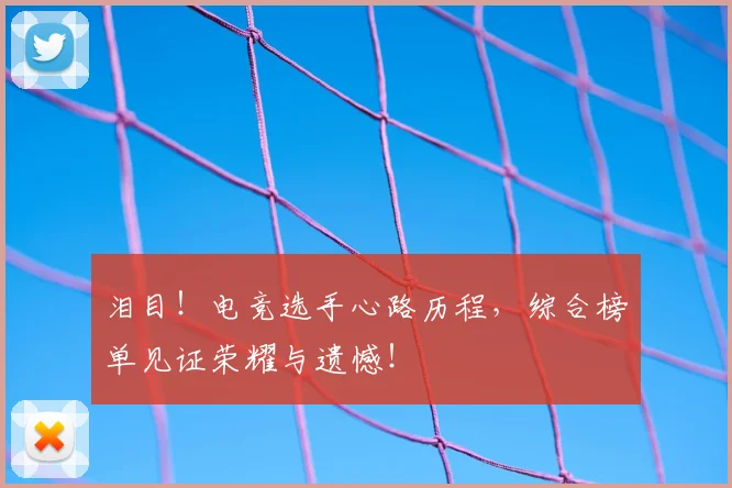 泪目！电竞选手心路历程，综合榜单见证荣耀与遗憾！